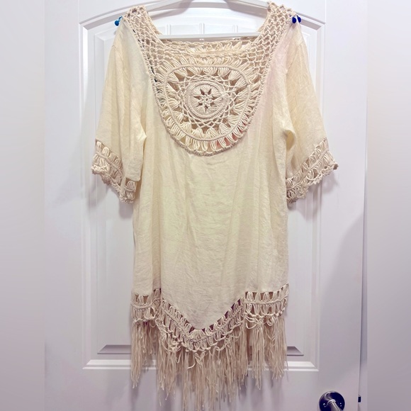 Boho beach cover up - Picture 2 of 2